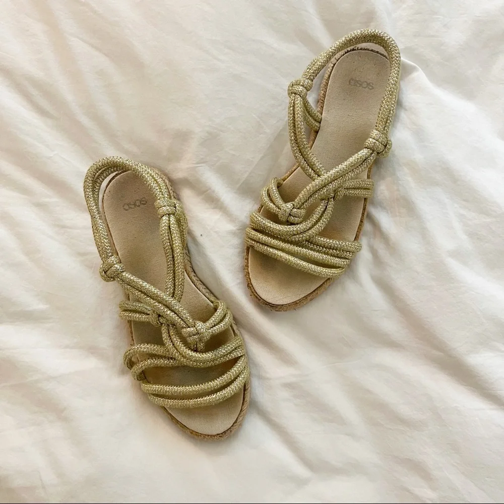 ASOS Rope Sandals - Picture 1 of 3
